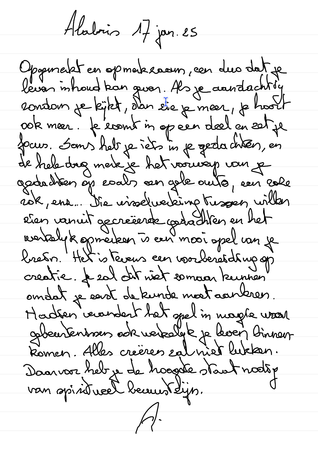 Opmerkzaam